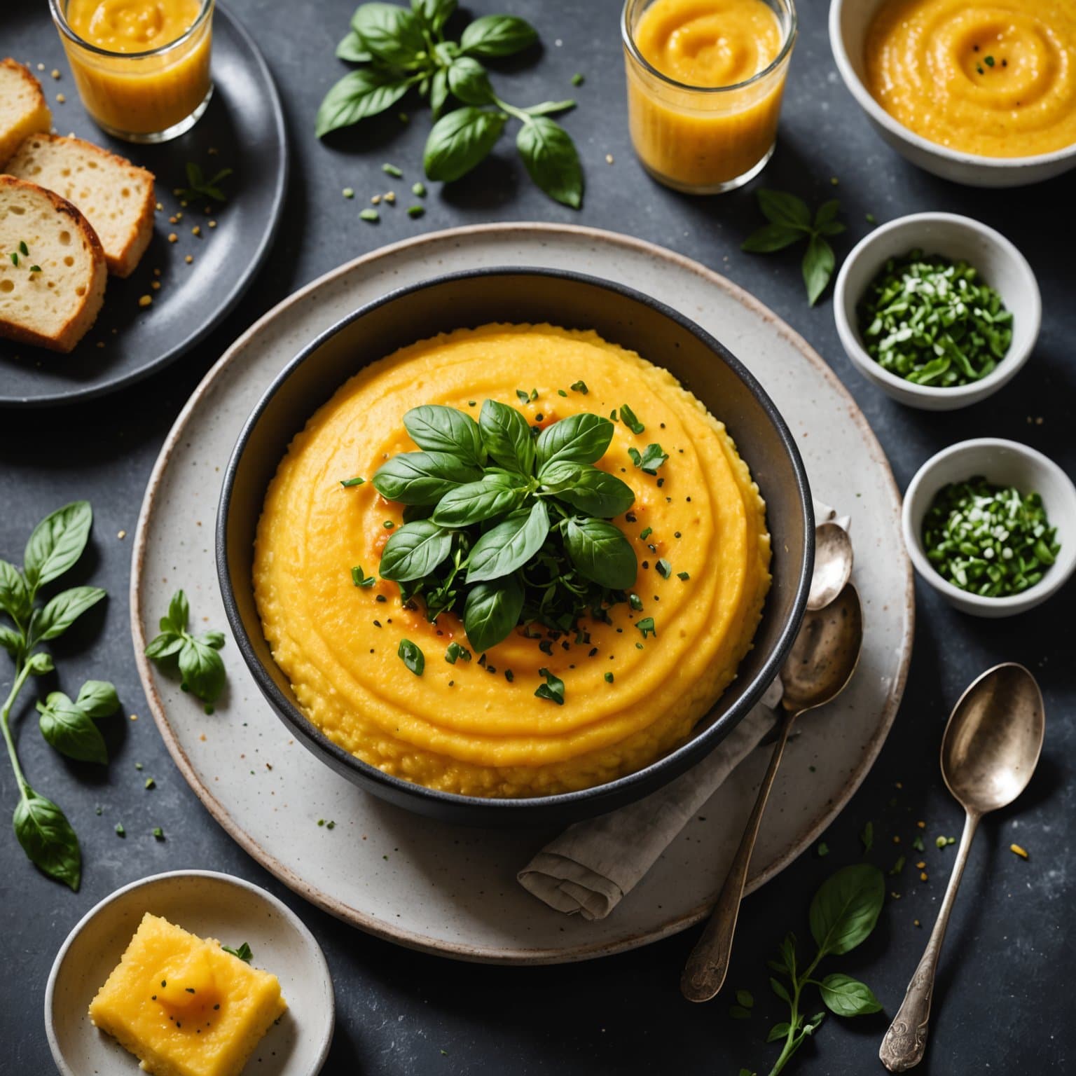 Perfekt polentadressing