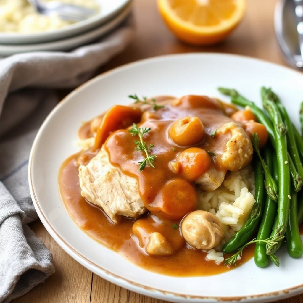 Perfekt sitruskylling med saus og kraft