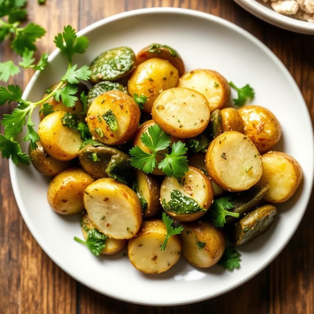 Persillebladede poteter