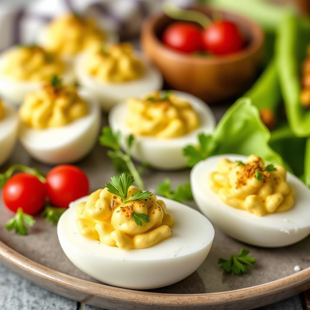 Picnic-deggekaker med fyll