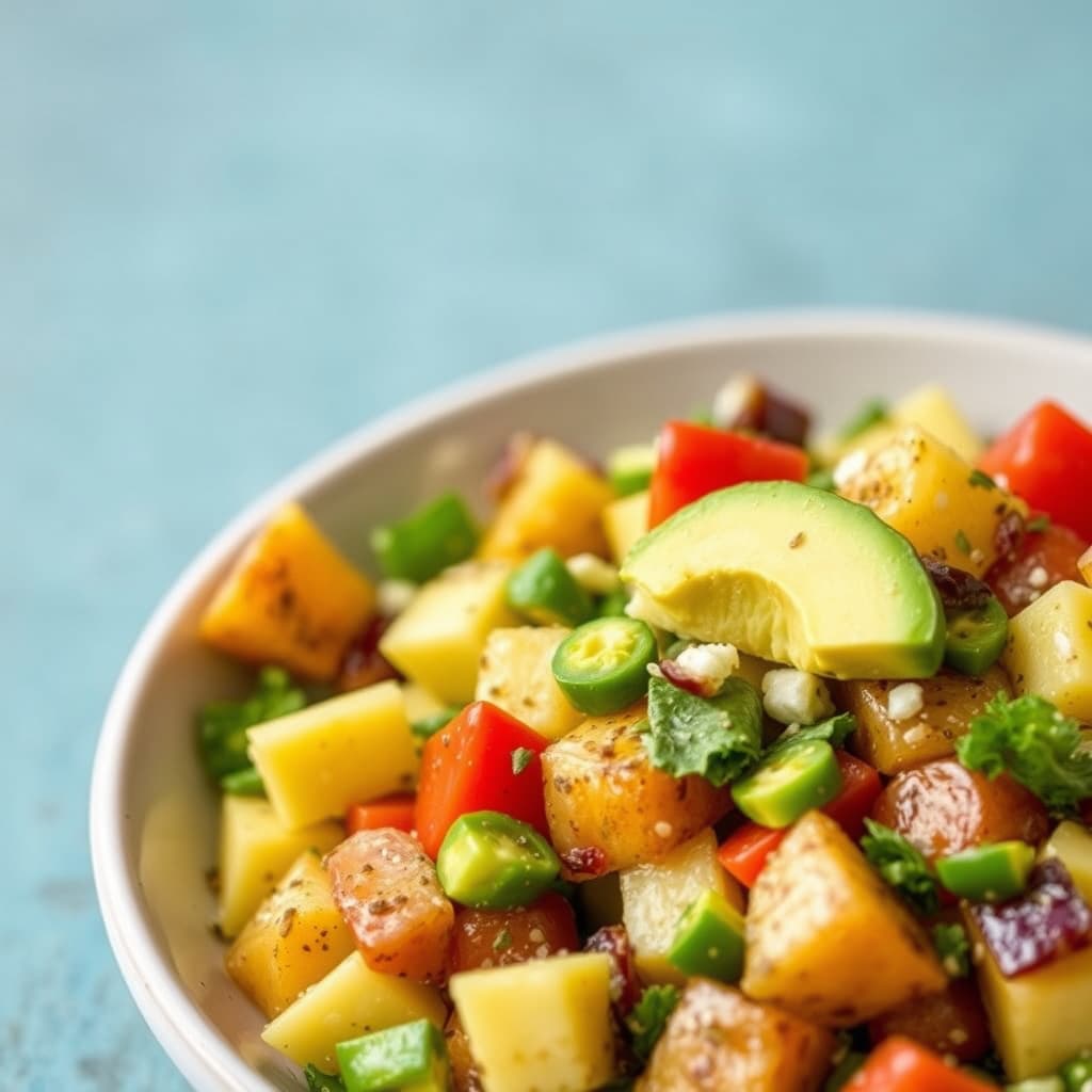 PICNIC POTETSALAT MED CALIFORNSKE AVOKADOER (Sponset)