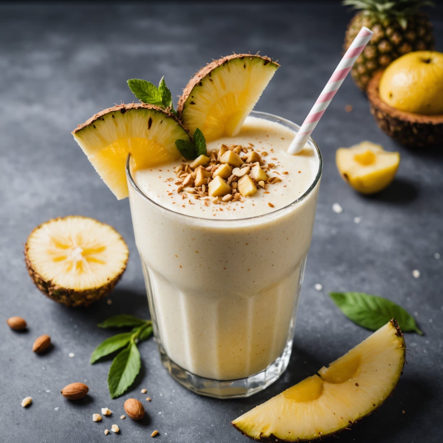Pina Colada-smoothie (Vegansk)