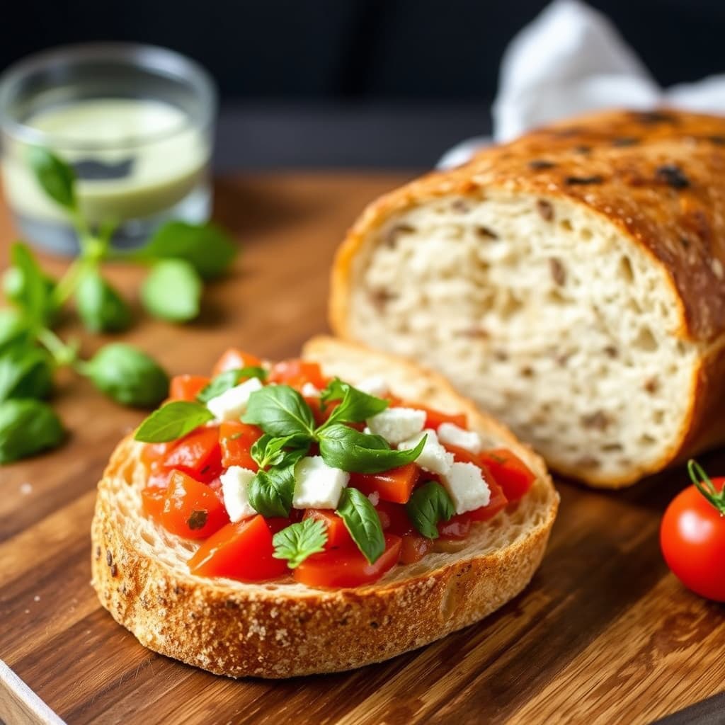 Pomodoro Fresco Sourdough Bruschetta
