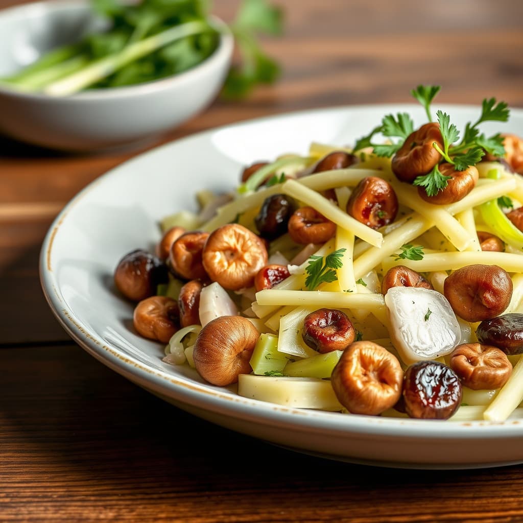 Porcini- og sellerisalat