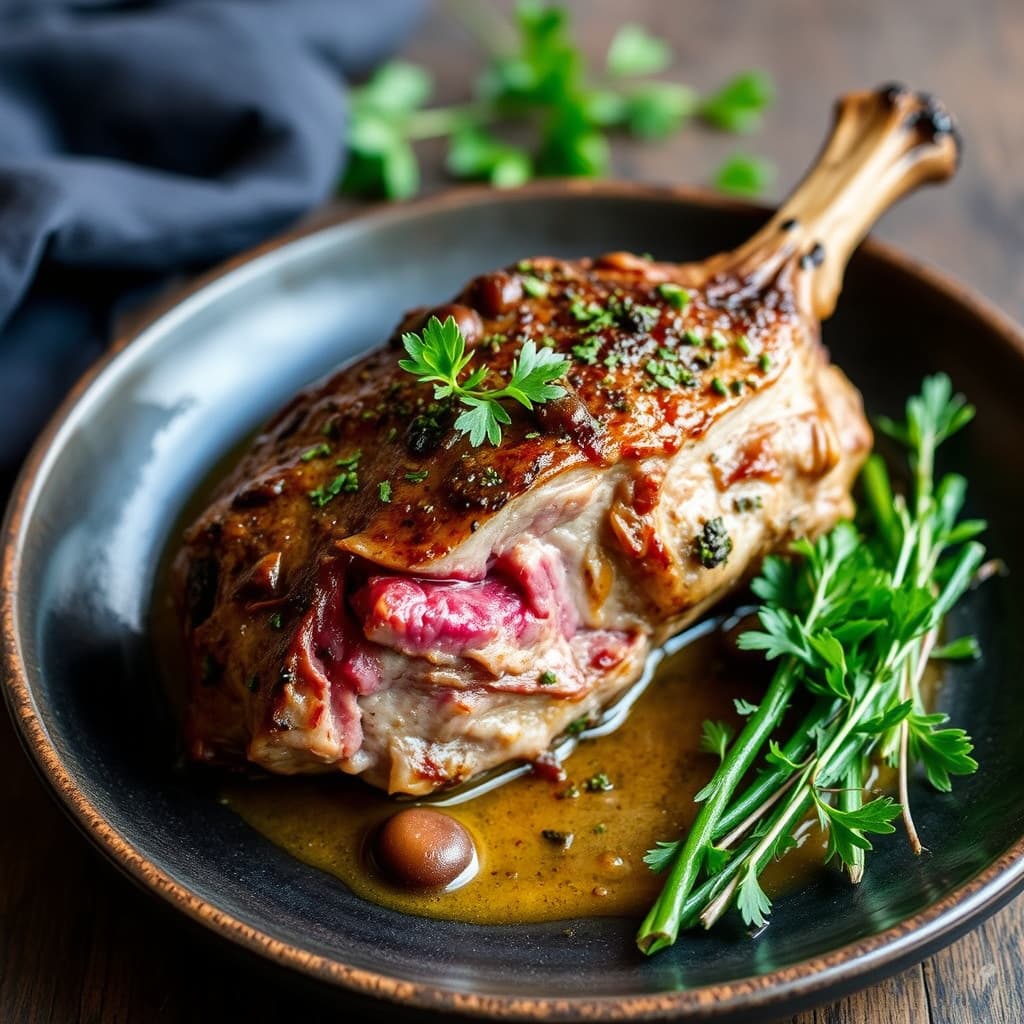 Porcini-ristet kalveskulder