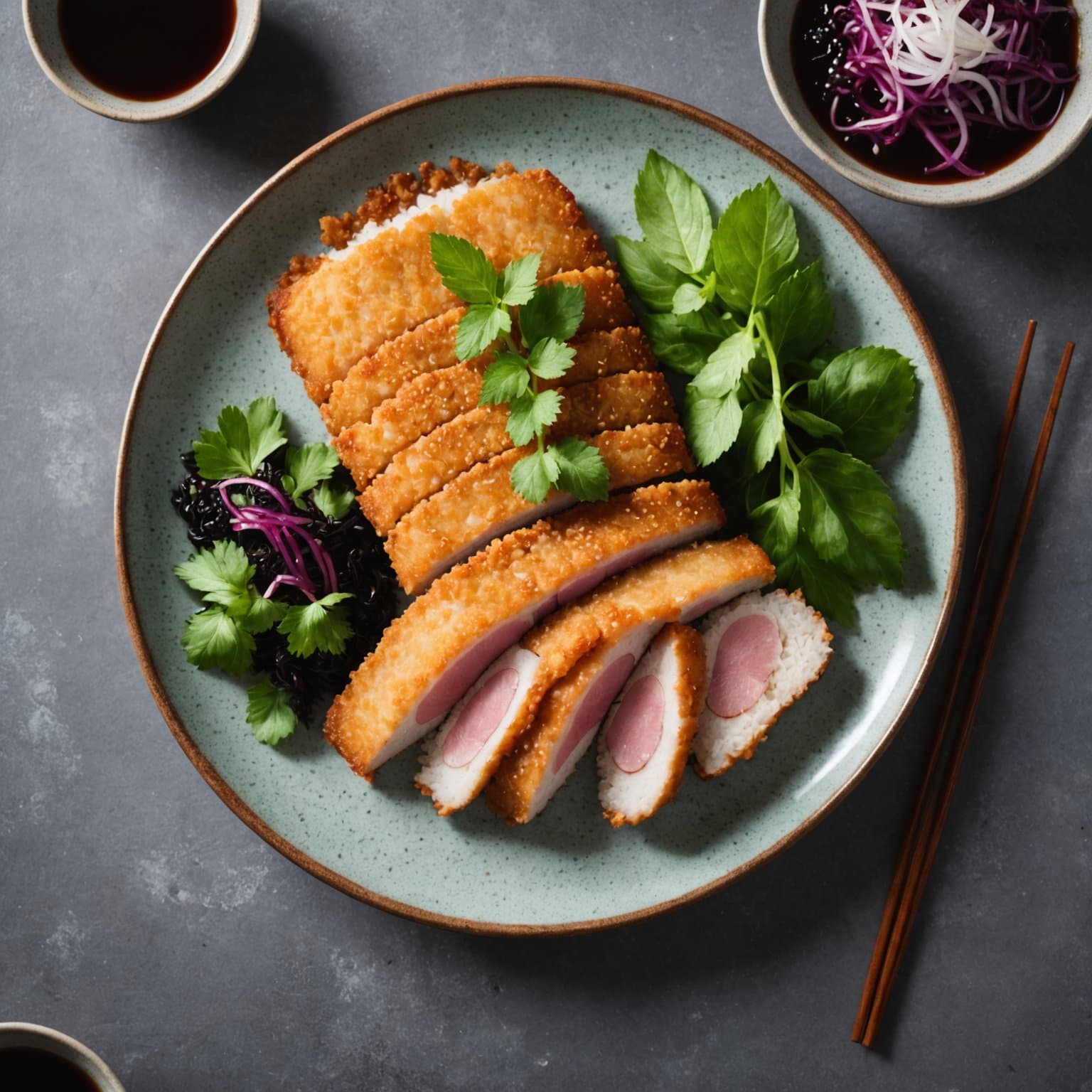 Pork Tonkatsu med shiso