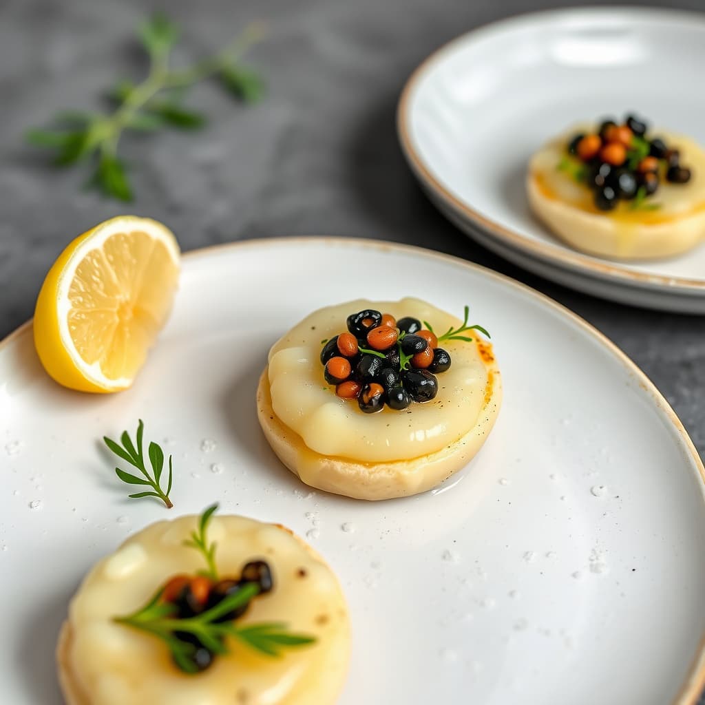 Potetblini med kaviar