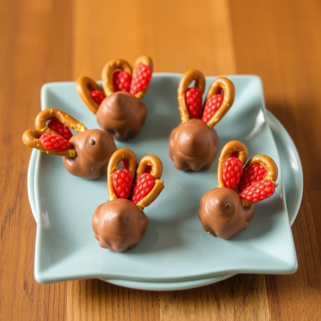 Pretzel-Tailed Turkey Treats TM