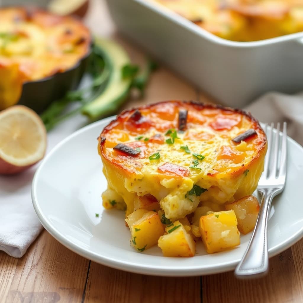 Provencalsk sommergresskar- og potetgrateng