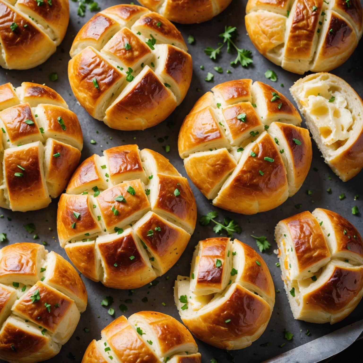 Pull-Apart Potato Rolls