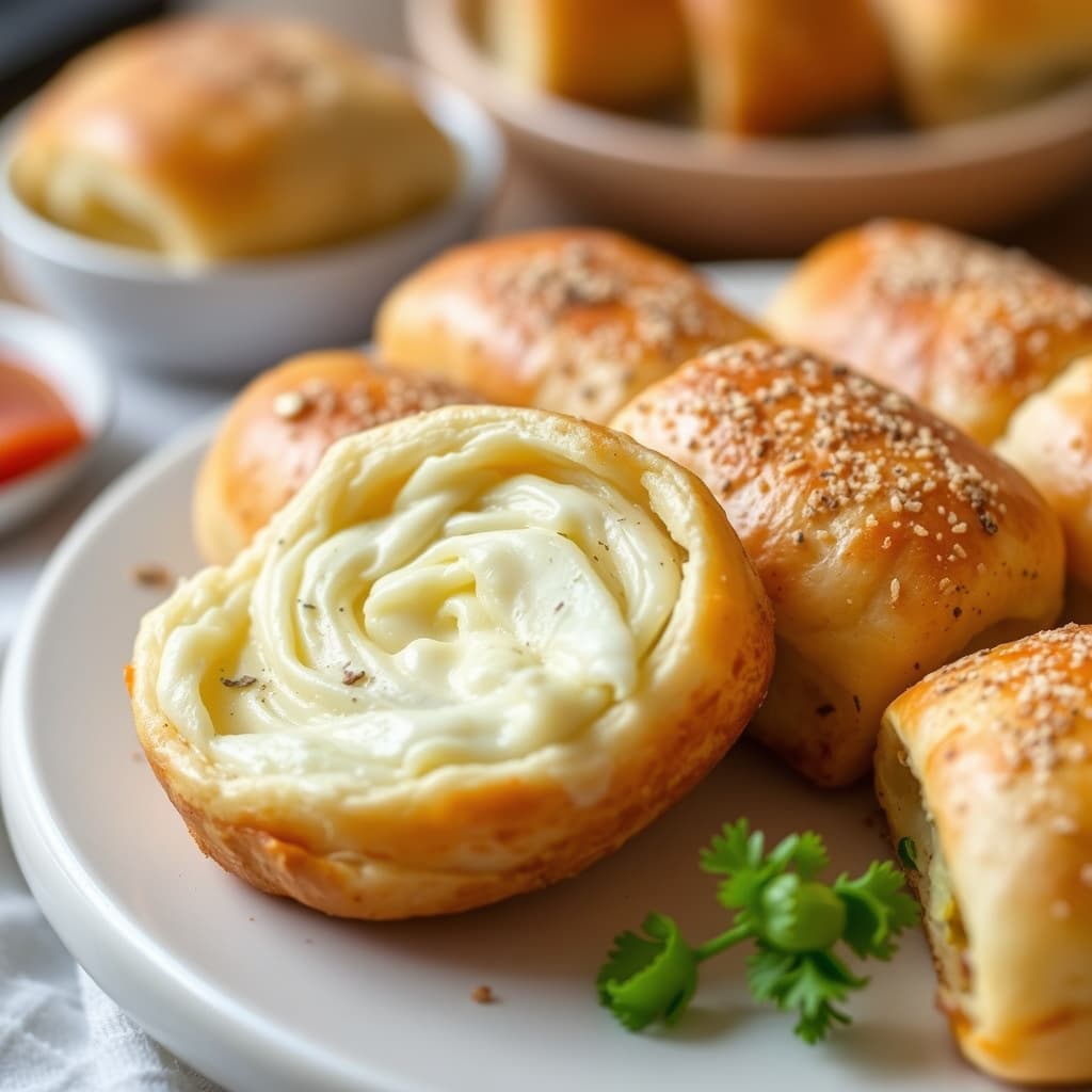 Pull-Away Cheese Rolls