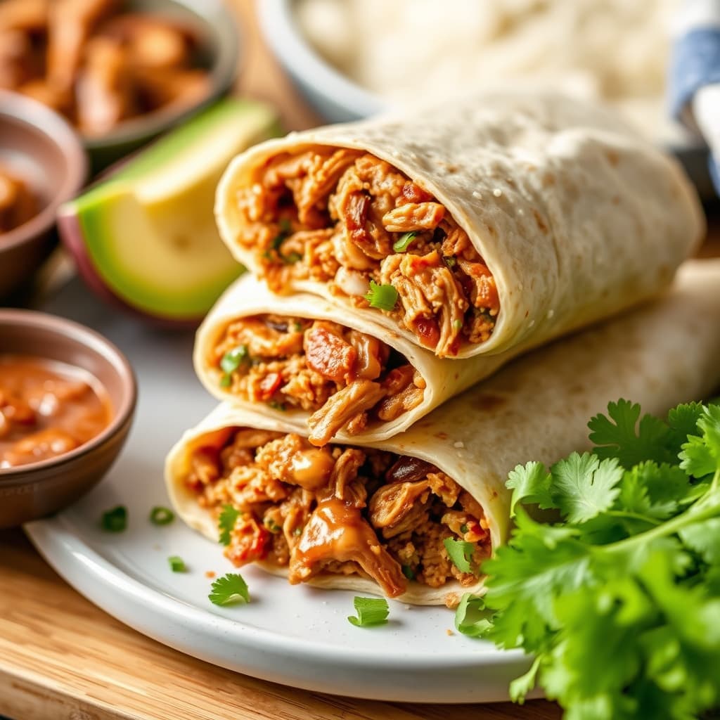 Pulled Pork Burritos