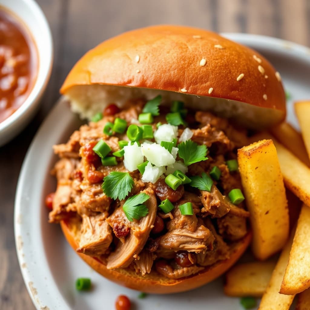 Pulled Pork med en skikkelig kraftig smak