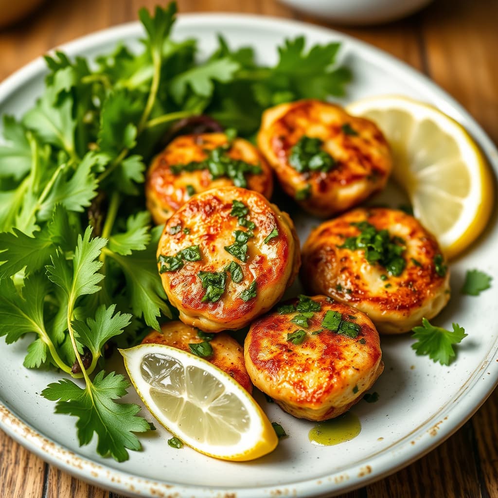 Rachaels Chimichurri-kyllingbiter