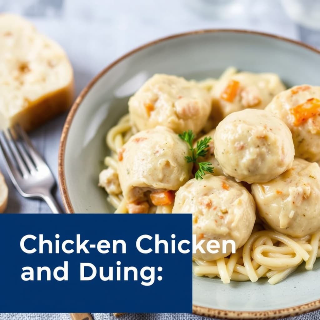 Rask og enkel kylling med dumplings