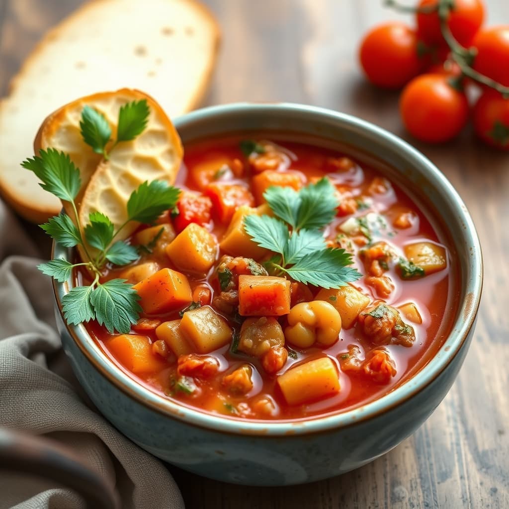 Rask og enkel minestronesuppe