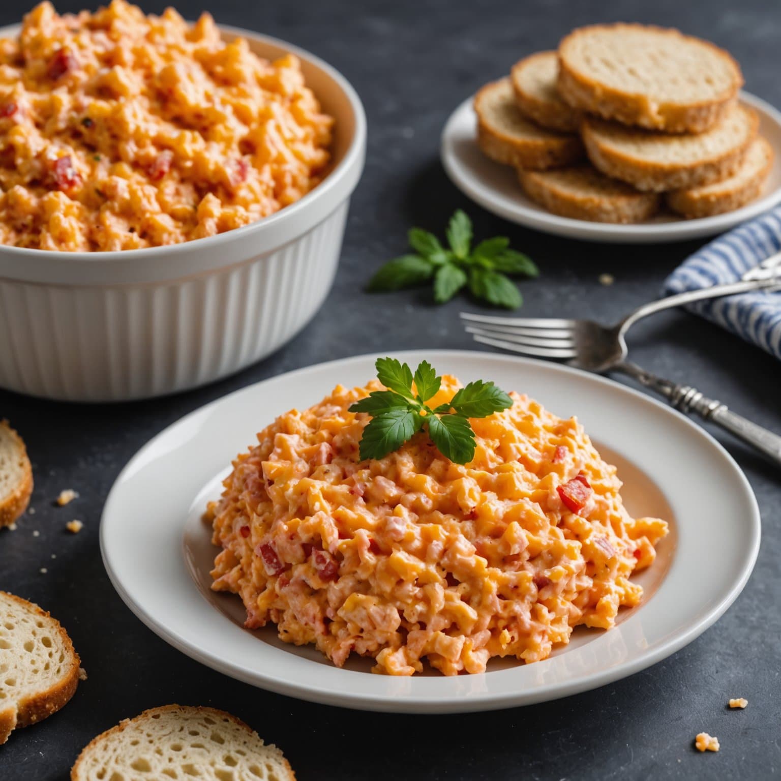 Rask og enkel pimento-ost