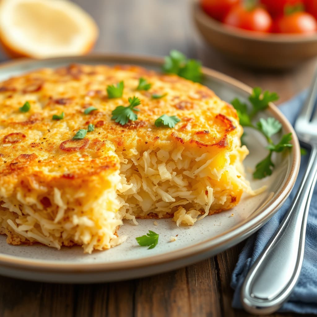 Raspet potetkake: Rosti