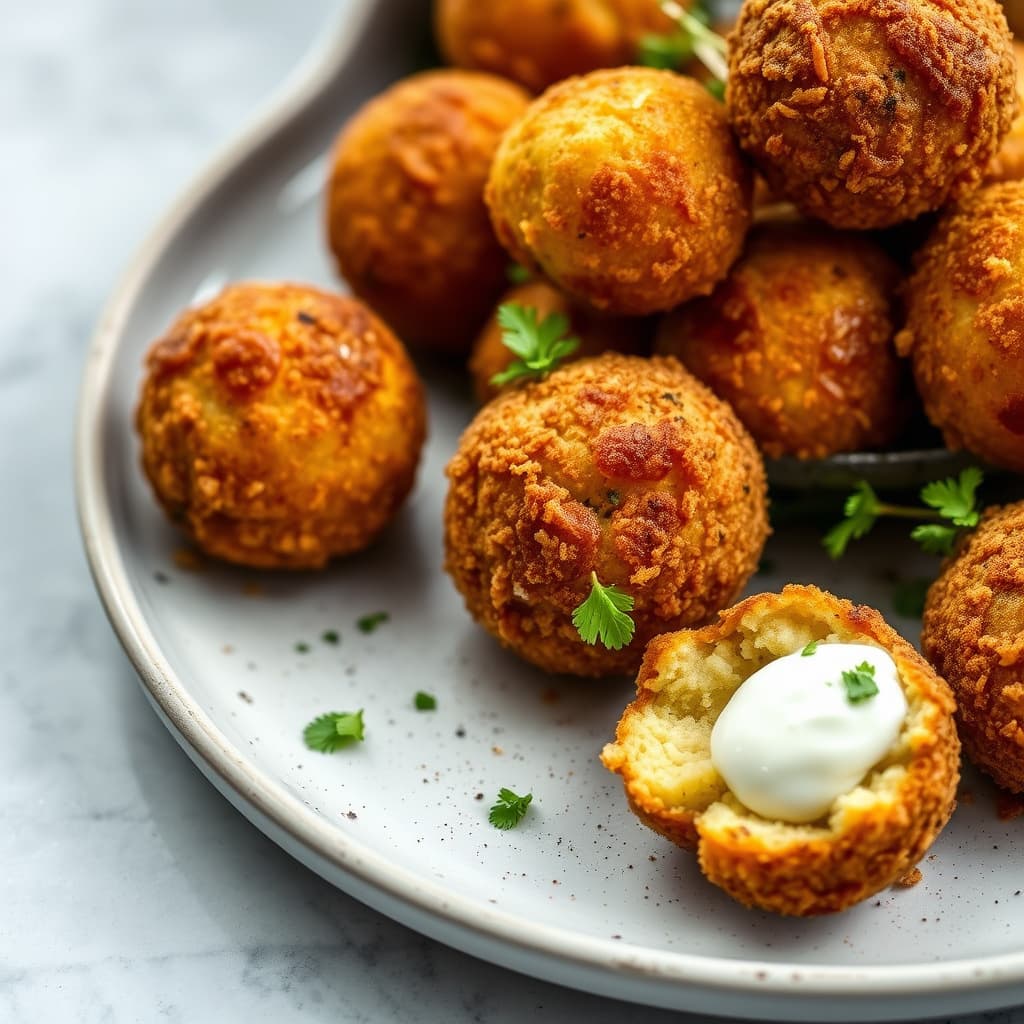 Risotto-kroketter: Arancini di Riso