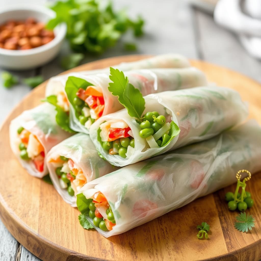 Rispapir sommeruller