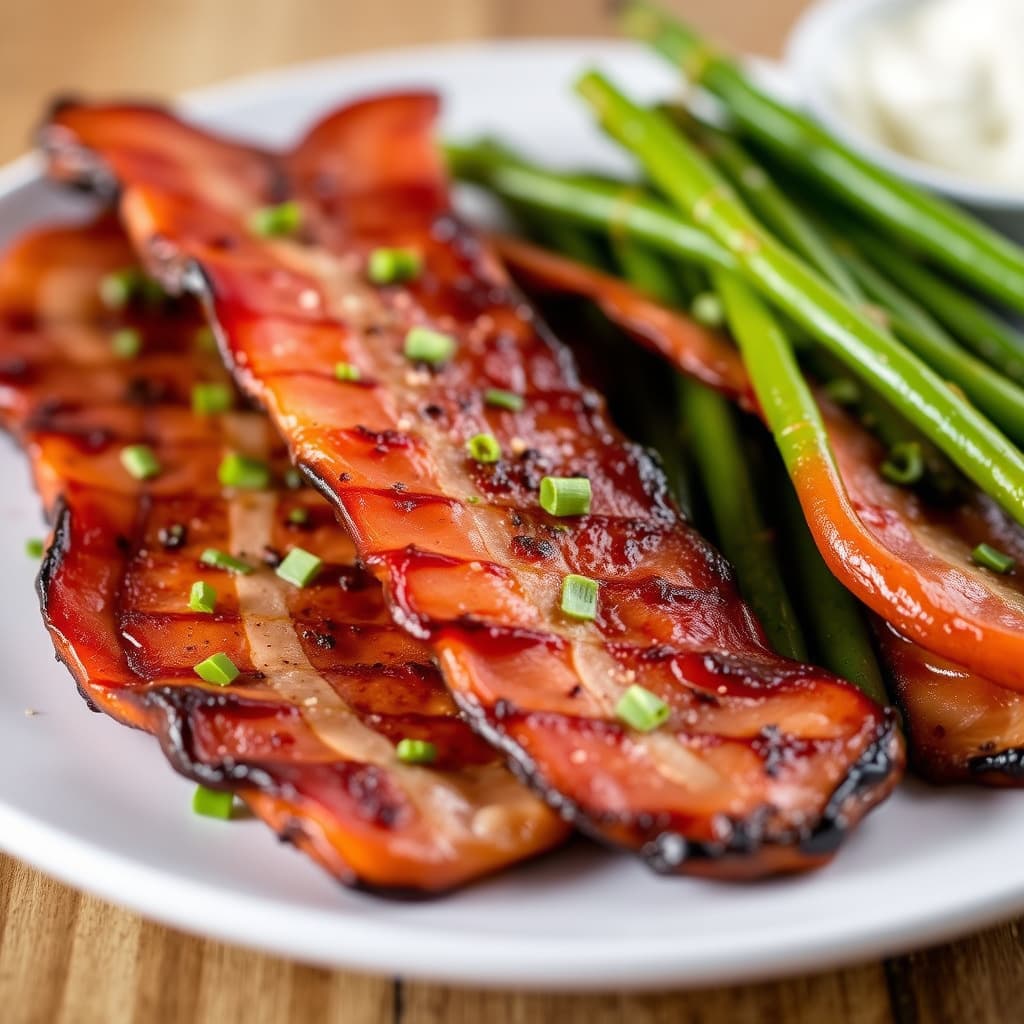 Ristet kanadisk bacon