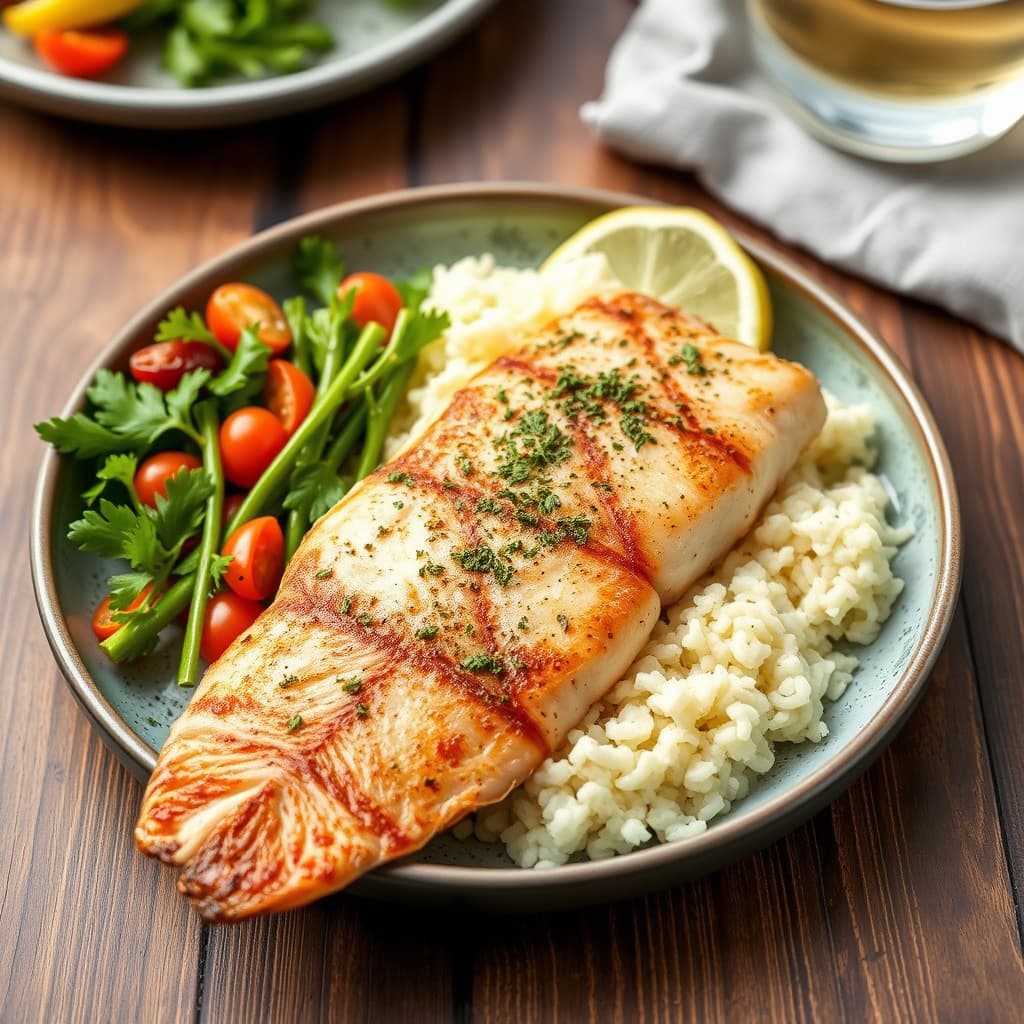 Ristet koriander og krydret rød snapper