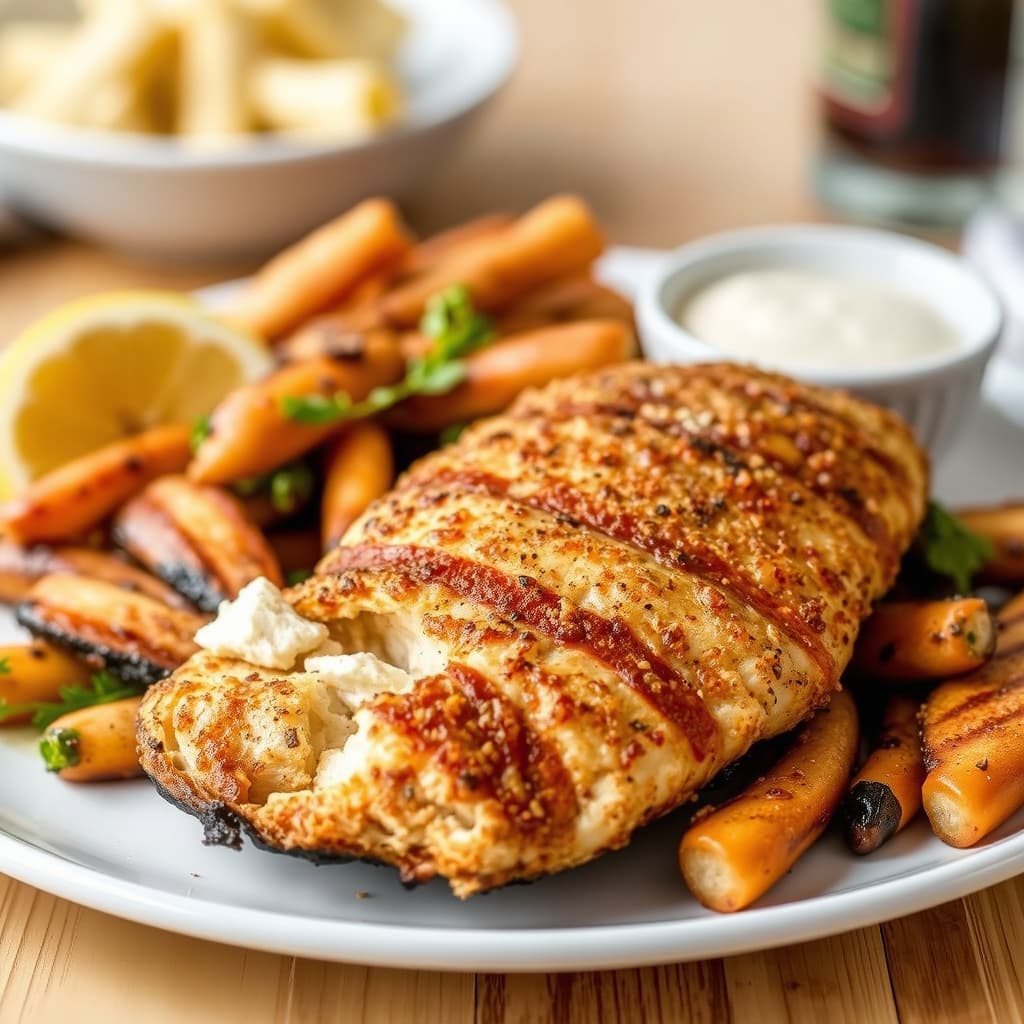 Rodbenders Island – krydret, stekt eller grillet grouper