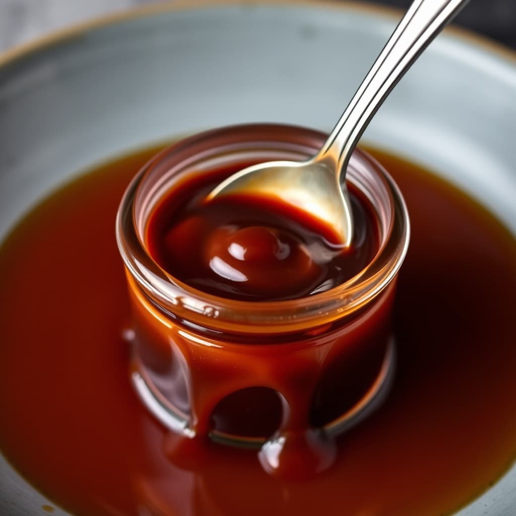 Rødvinskaramellsaus