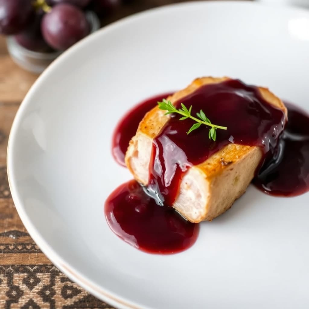 Røkt foie gras med druesaus