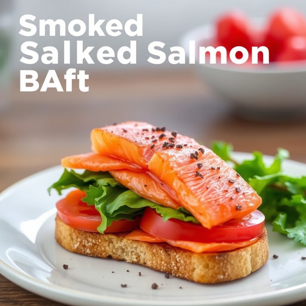 Røkt laks BLT