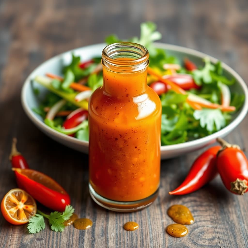 Røkt paprika-vinaigrett