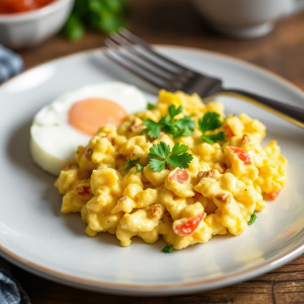 Rørte egg Ikke-rørte egg