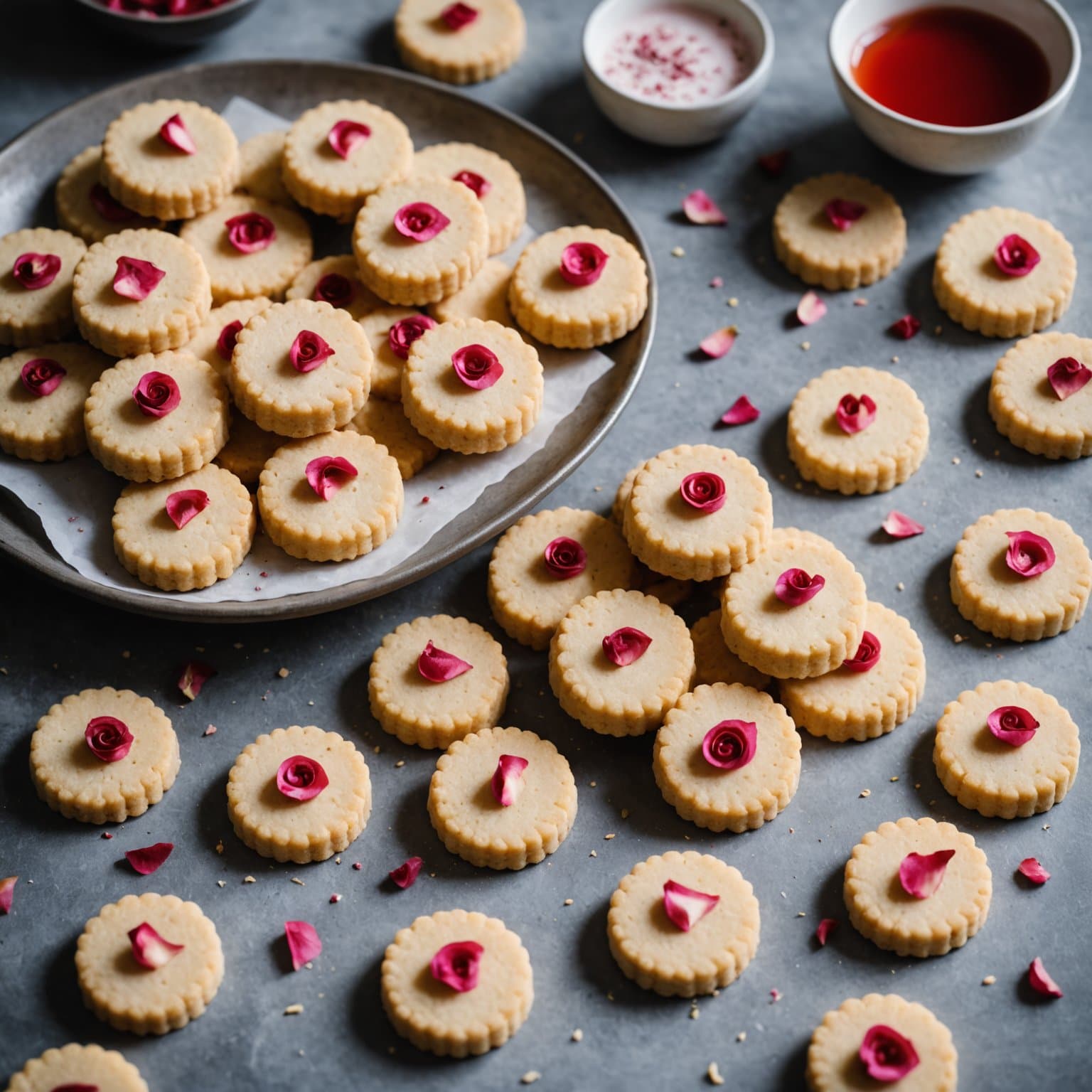 Rosevann Shortbread-kjeks