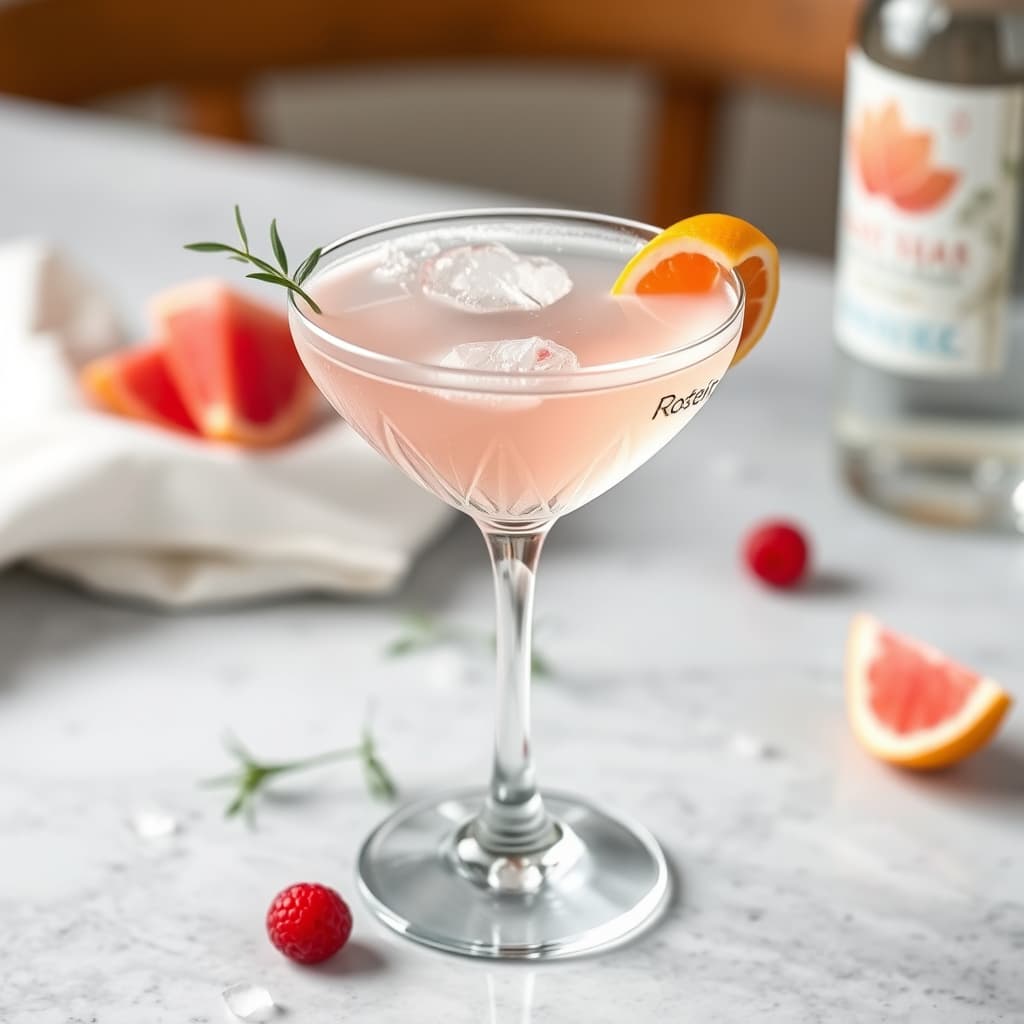 Rosewater Martini