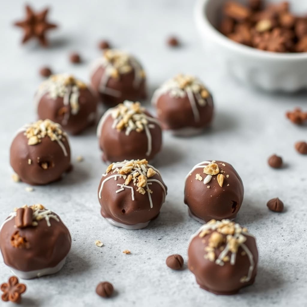 Rosin- og sjokoladetrøfler