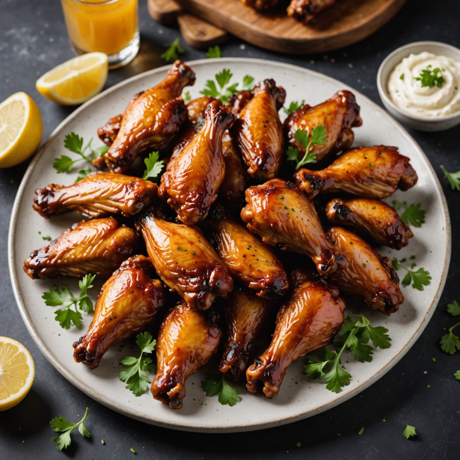 Røykede kyllingvinger