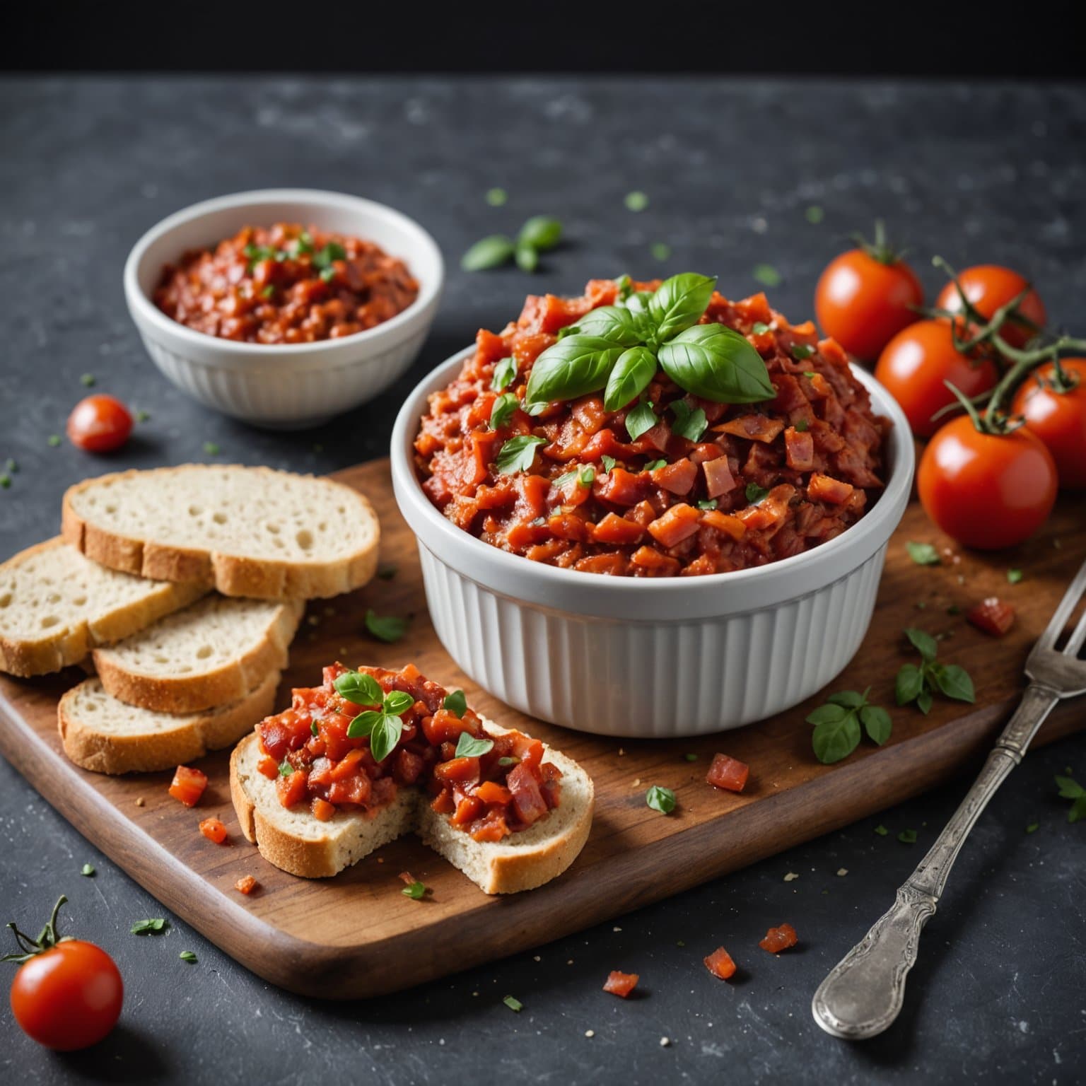 Røykfylt tomat- og baconpålegg