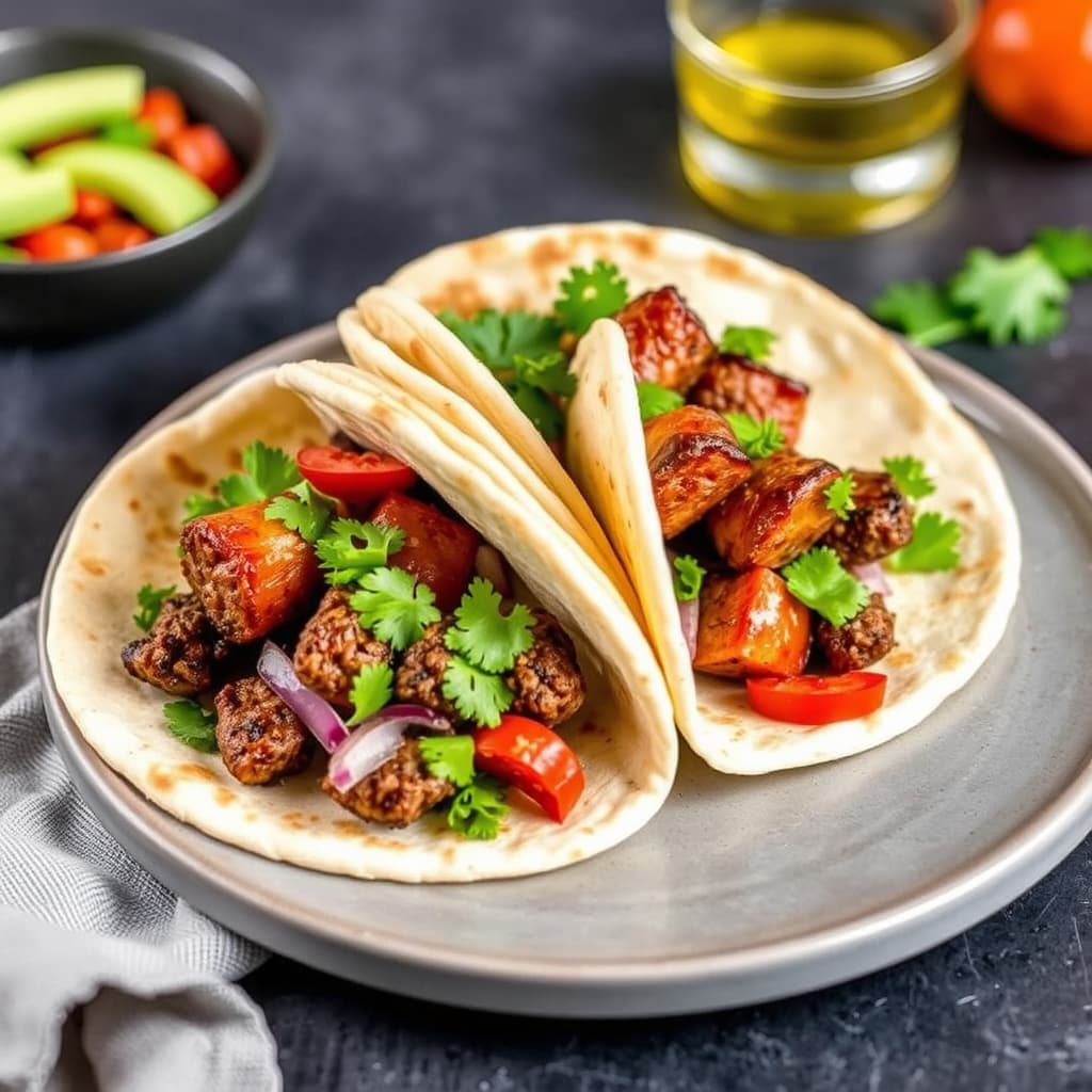 Runde 2-oppskrifter – Biffkebab i pitabrød