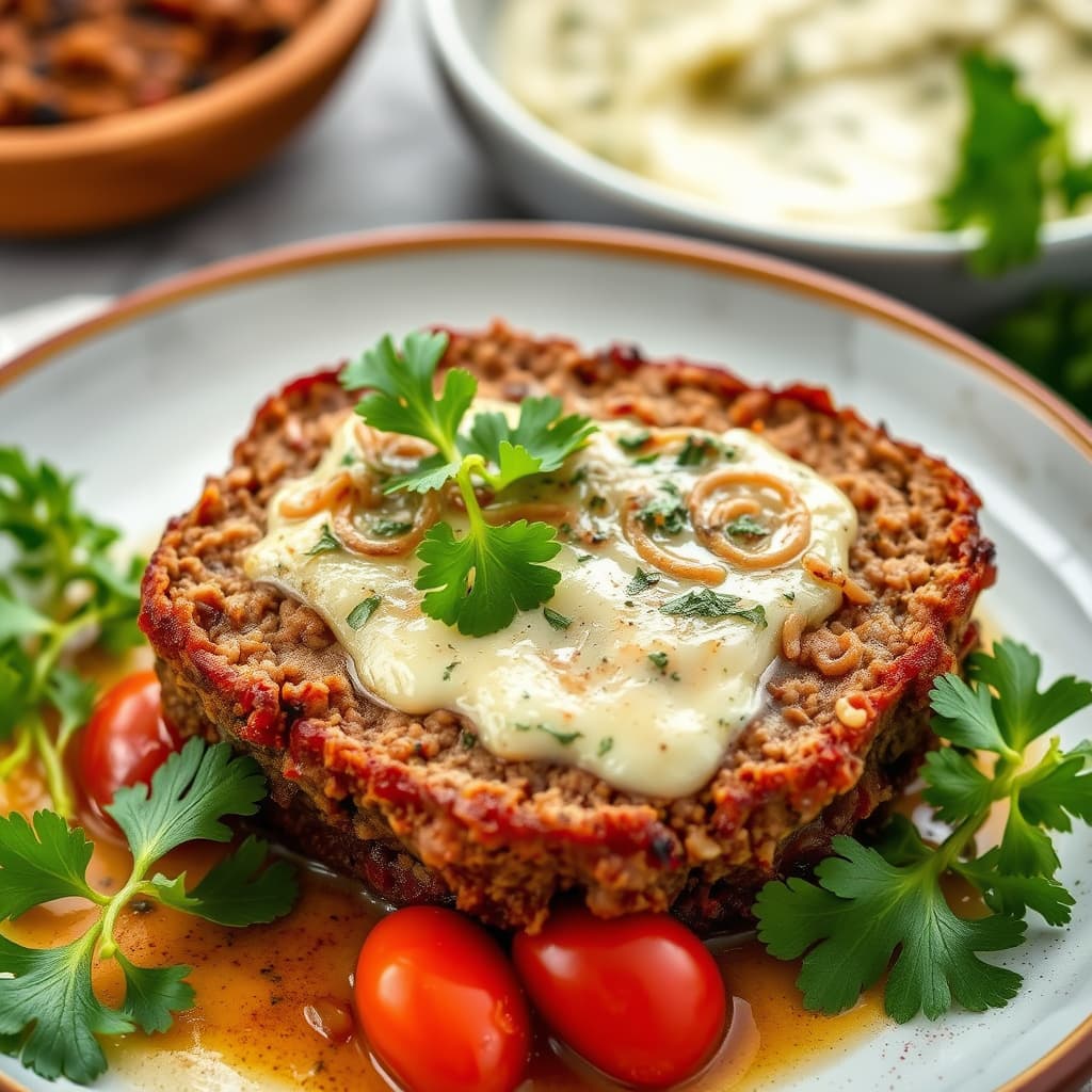 Rustikk fransk kjøttkake