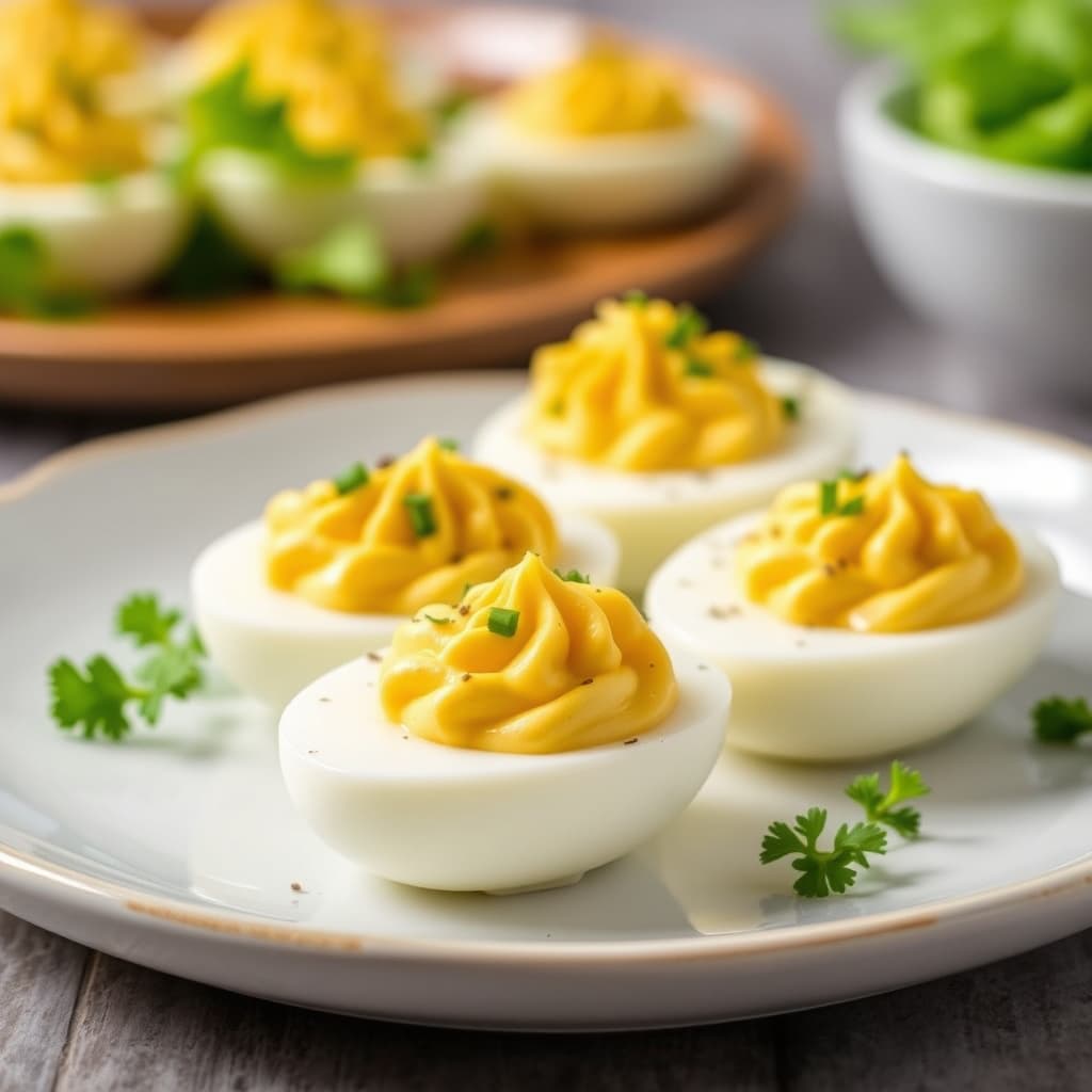 Særegne fylte egger