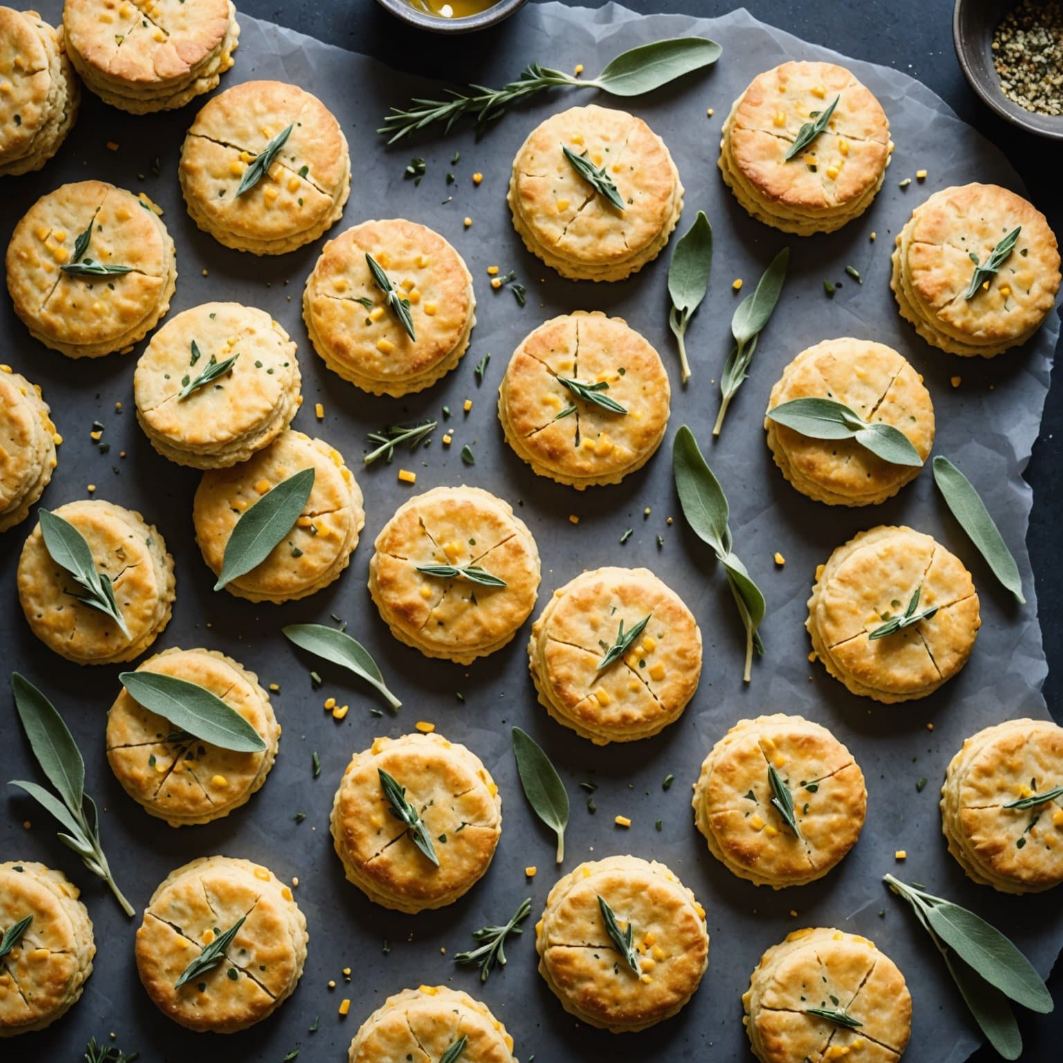 Sage & Cheddar maiskjeks