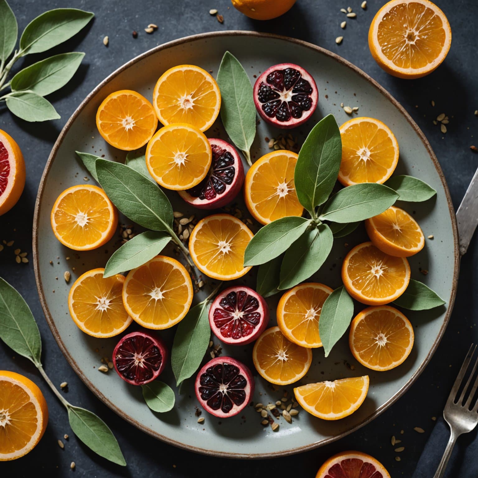 Sage-ristet markedsfrukt