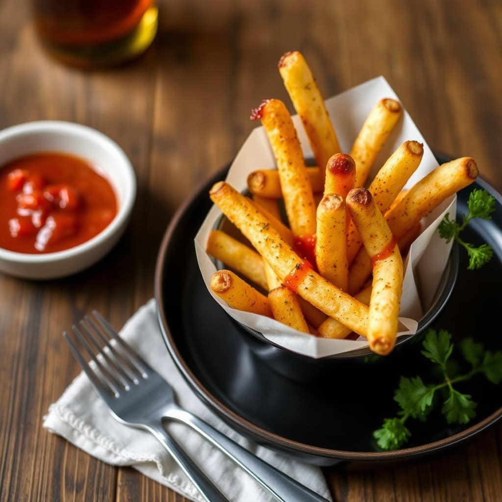 Sarladaise hjemmelagde potetbåter