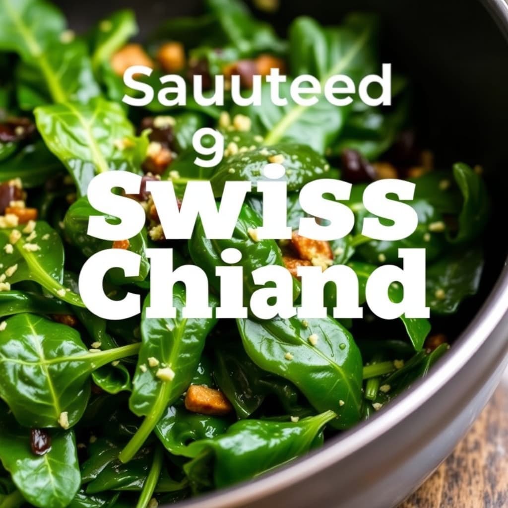 Sautert økologisk sveitsiskkål