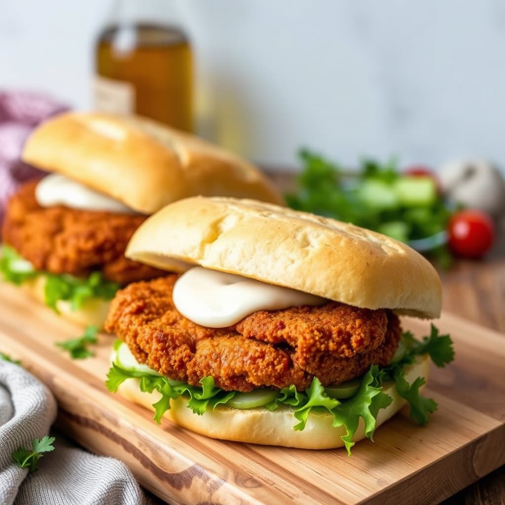 Schnitzelsandwiches