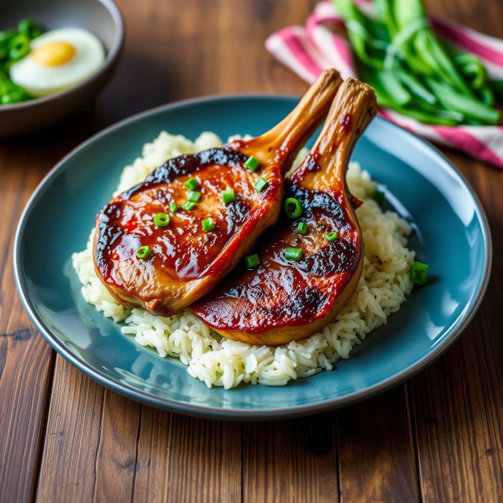 Shake n' Shimmy svinekoteletter