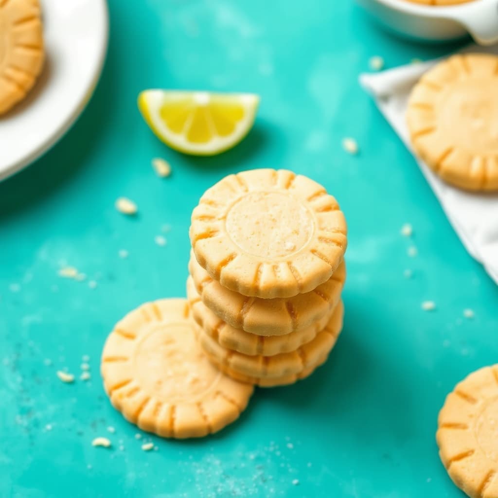 Sitron-ingwergvafler