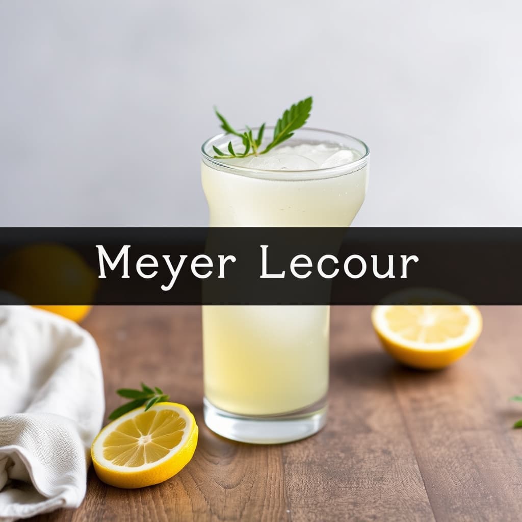 Sitronsyre med Meyer-sitron