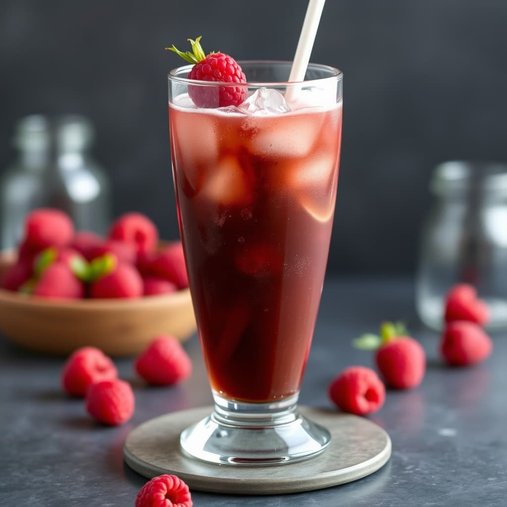 Sjokoladebringebærfizz