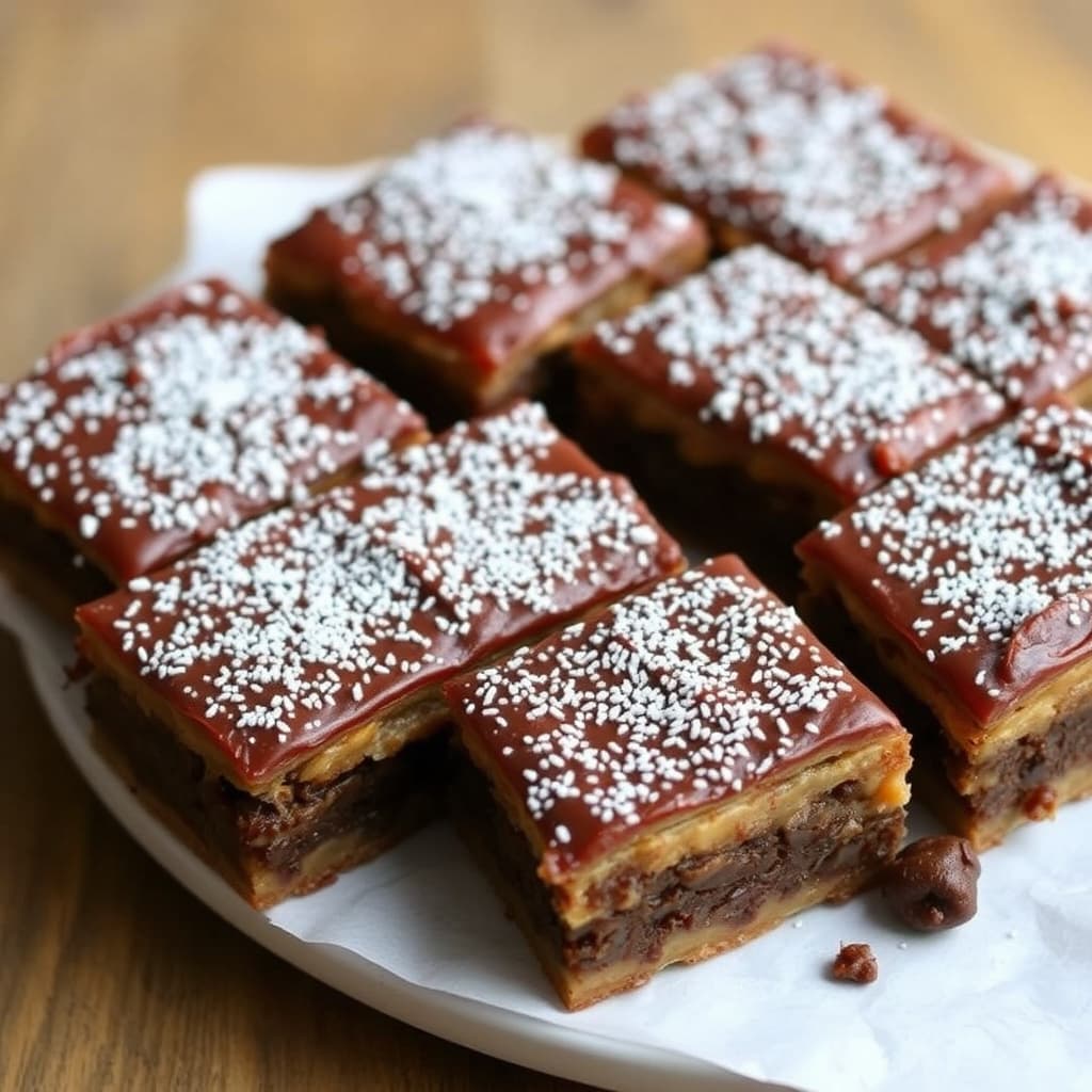 Sjokoladebrownie baklava